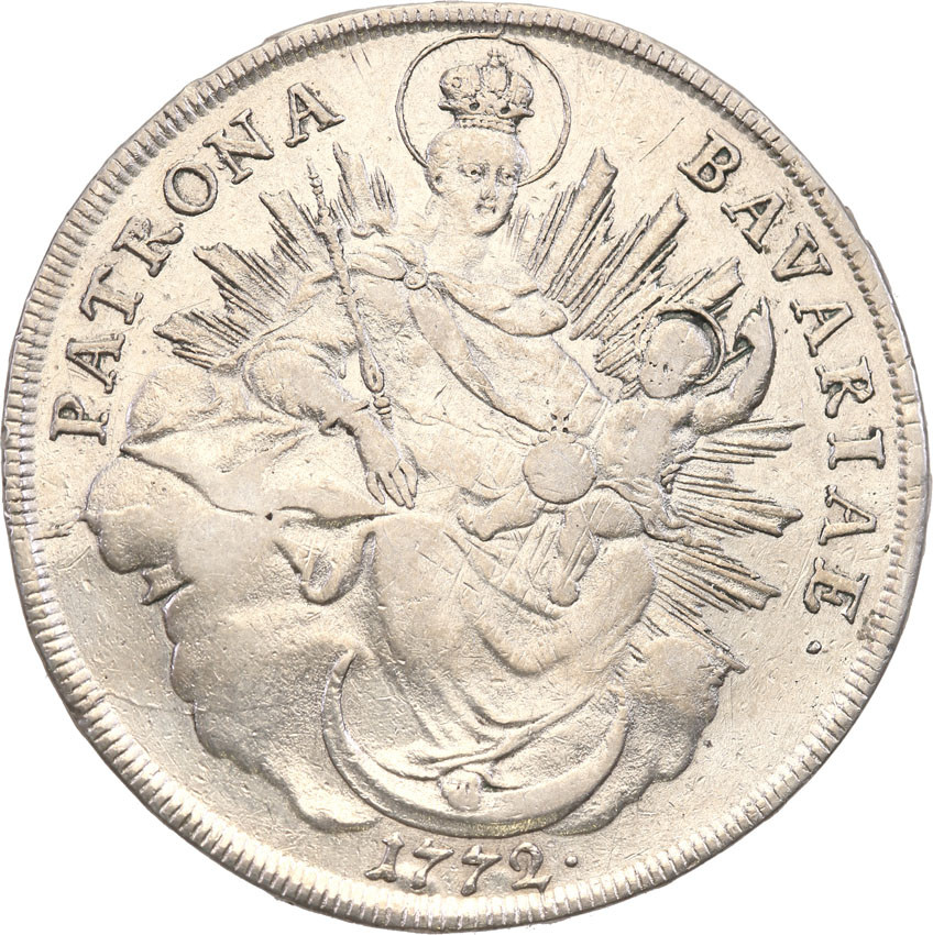 Niemcy, Bawaria. Maksymilian III Józef. Talar 1772, Monachium